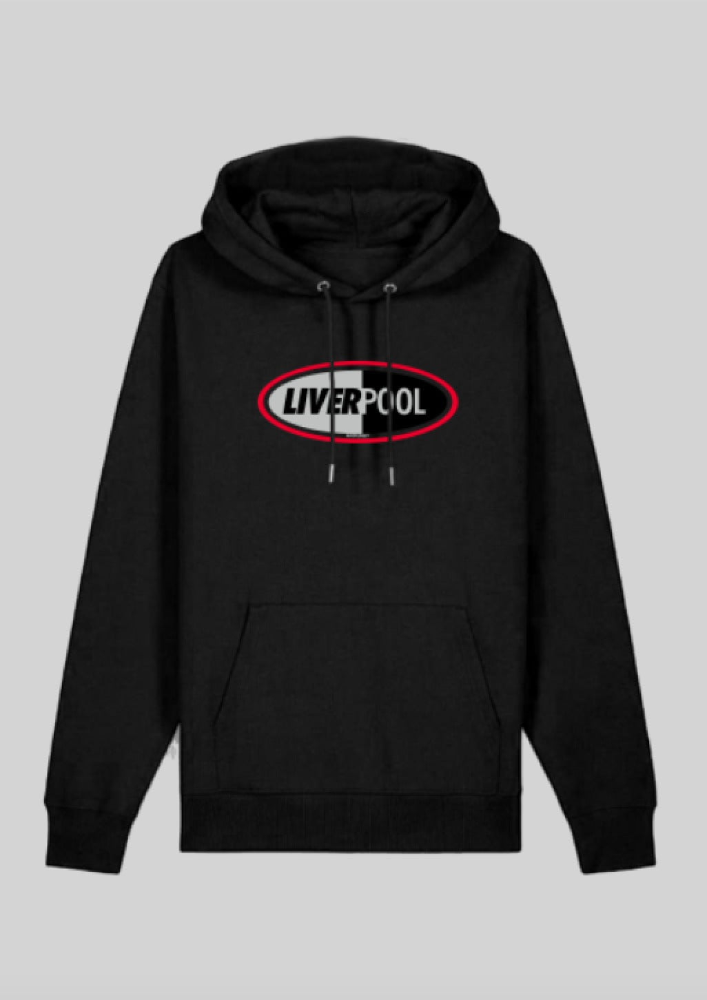 Liver-cool Hoodie (Black)