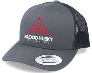 Blood Husky Trucker Cap (Grey)